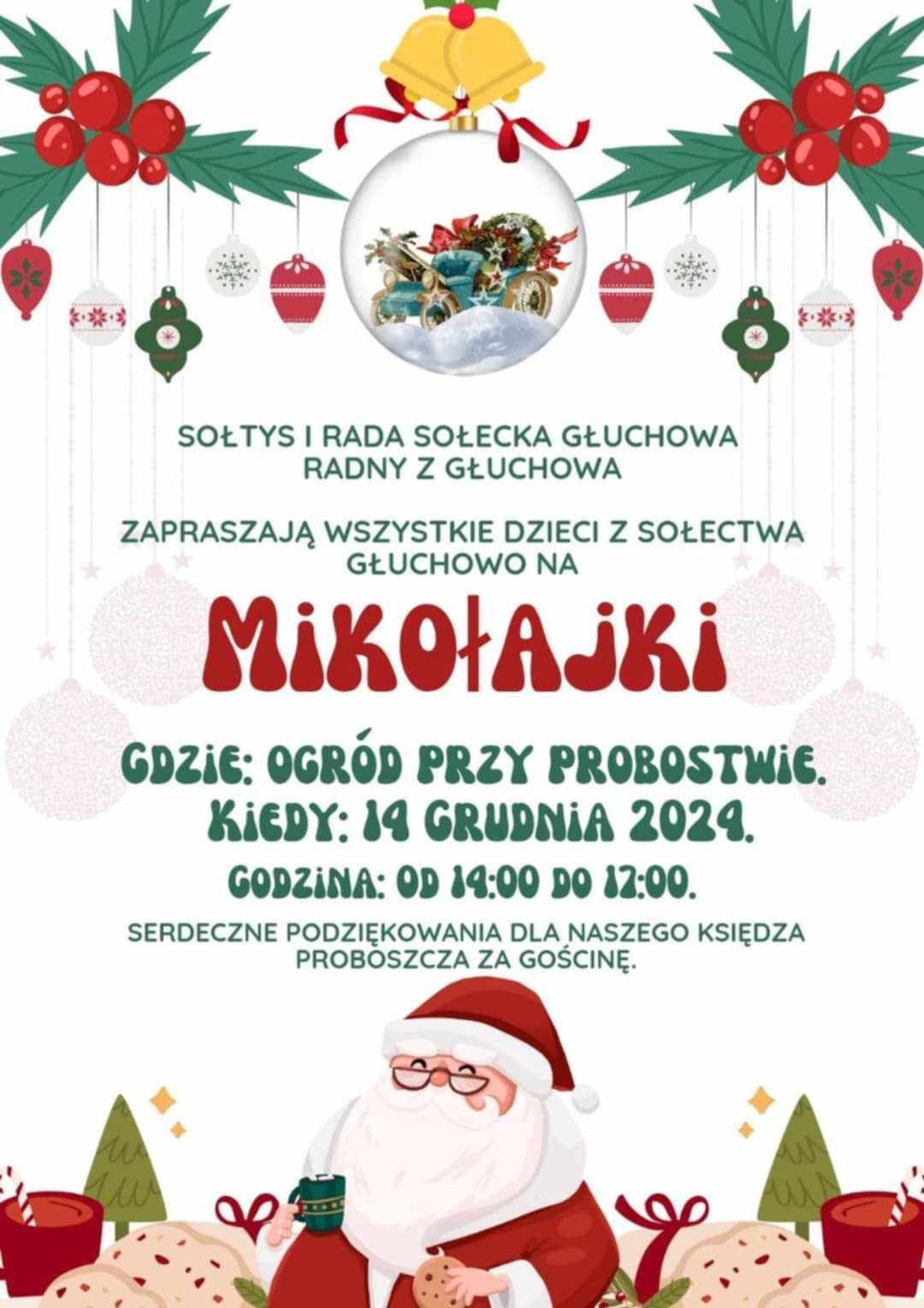 Mikołajki Sołectwa Głuchowo