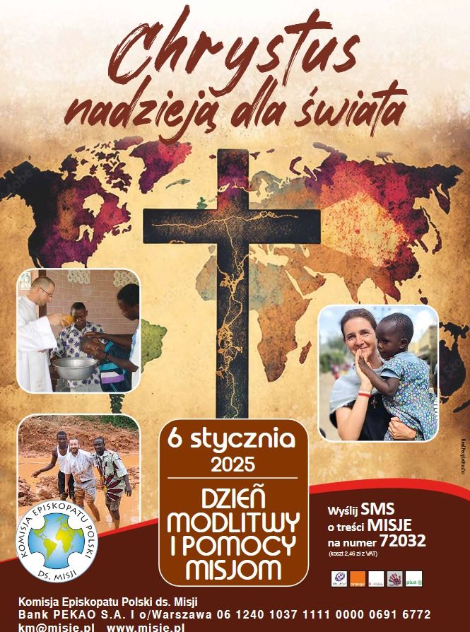 6 stycznia - dzień modlitwy i pomocy Misjom