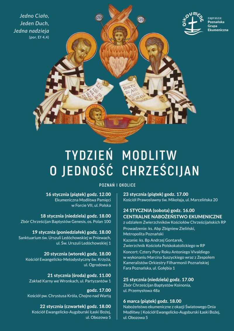 Tydzień Modlitw o Jedność Chrześcijan