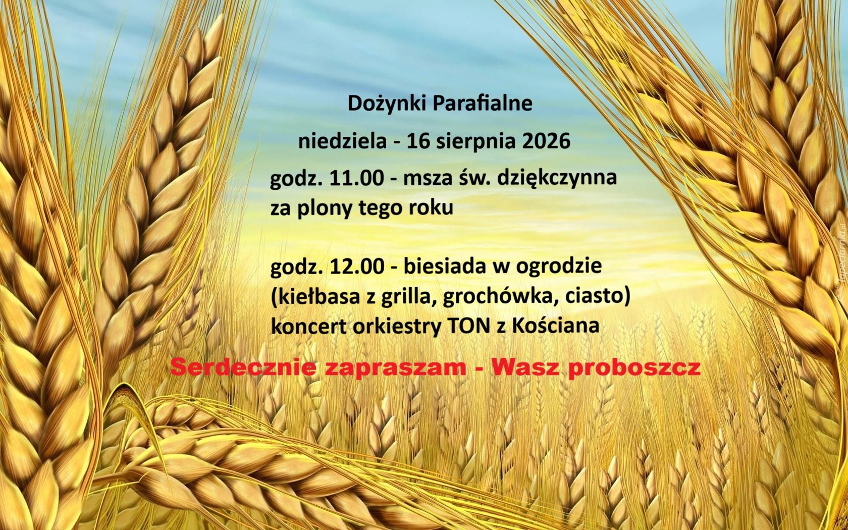 Dożynki Parafialne