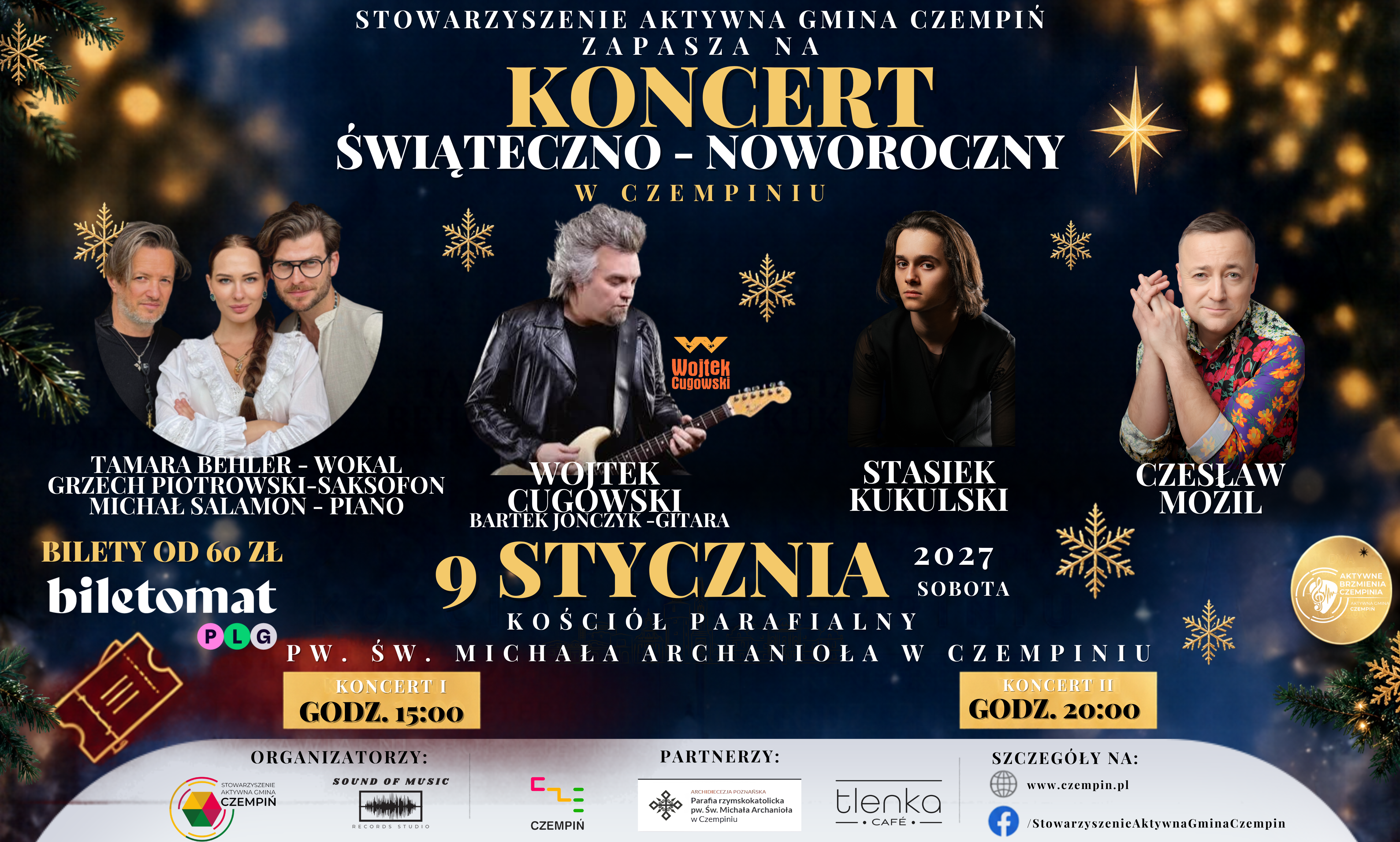 Zaproszenie na Koncert Świąteczno-Noworoczny